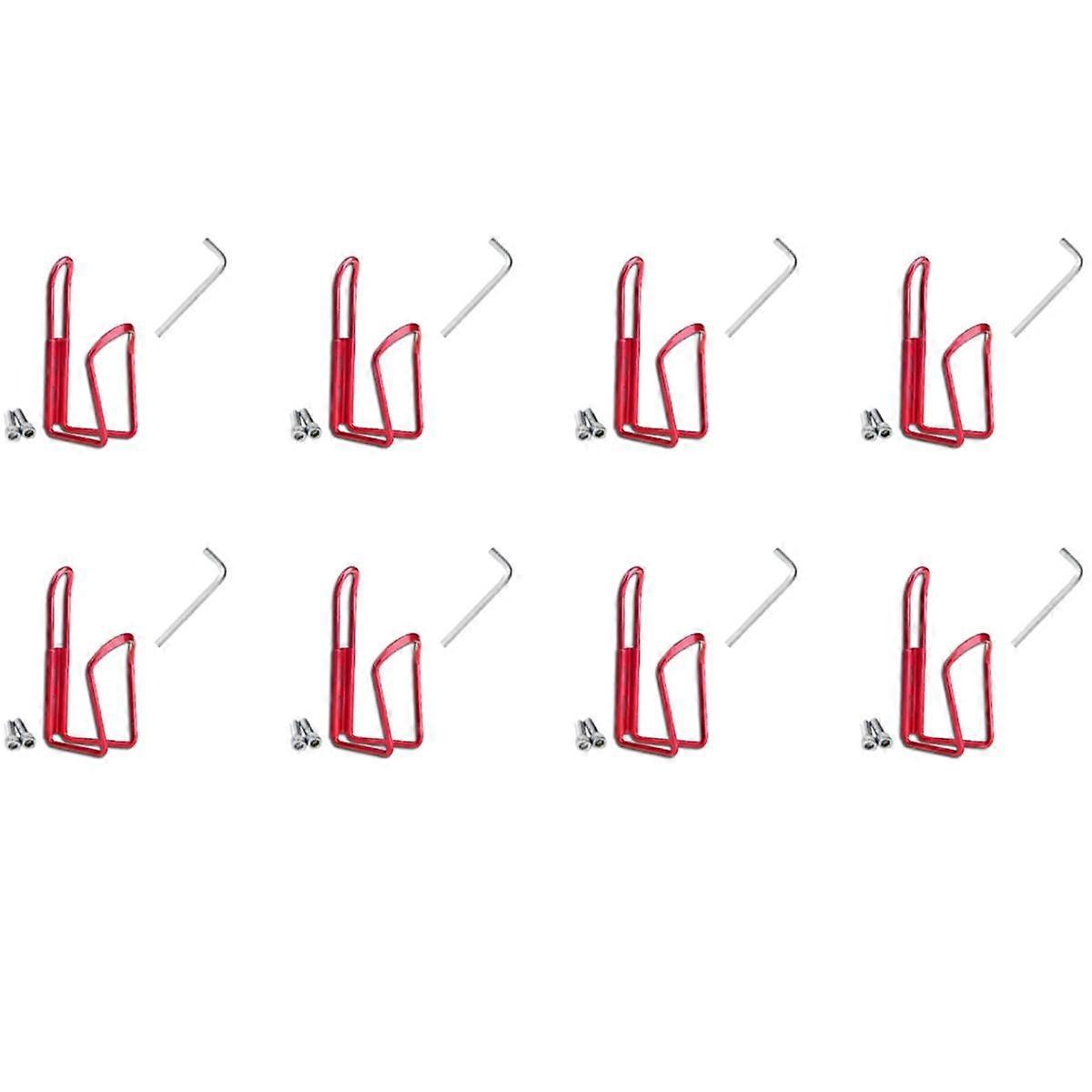Red Bicycle Bottle Cage, Bottle Cage, Compatible with Any Standard Water Bottle, Can Be Quickly Installed on Any Bicycle