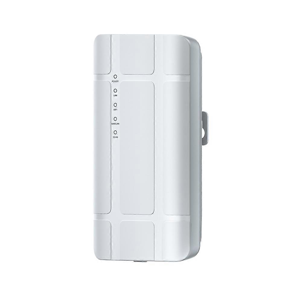4G LTE Outdoor WiFi Router Entsperrtes CPE 300Mbps Modem mit SIM-Kartensteckplatz LAN Port Hotspot Wasserdichter Ethernet EU-Stecker