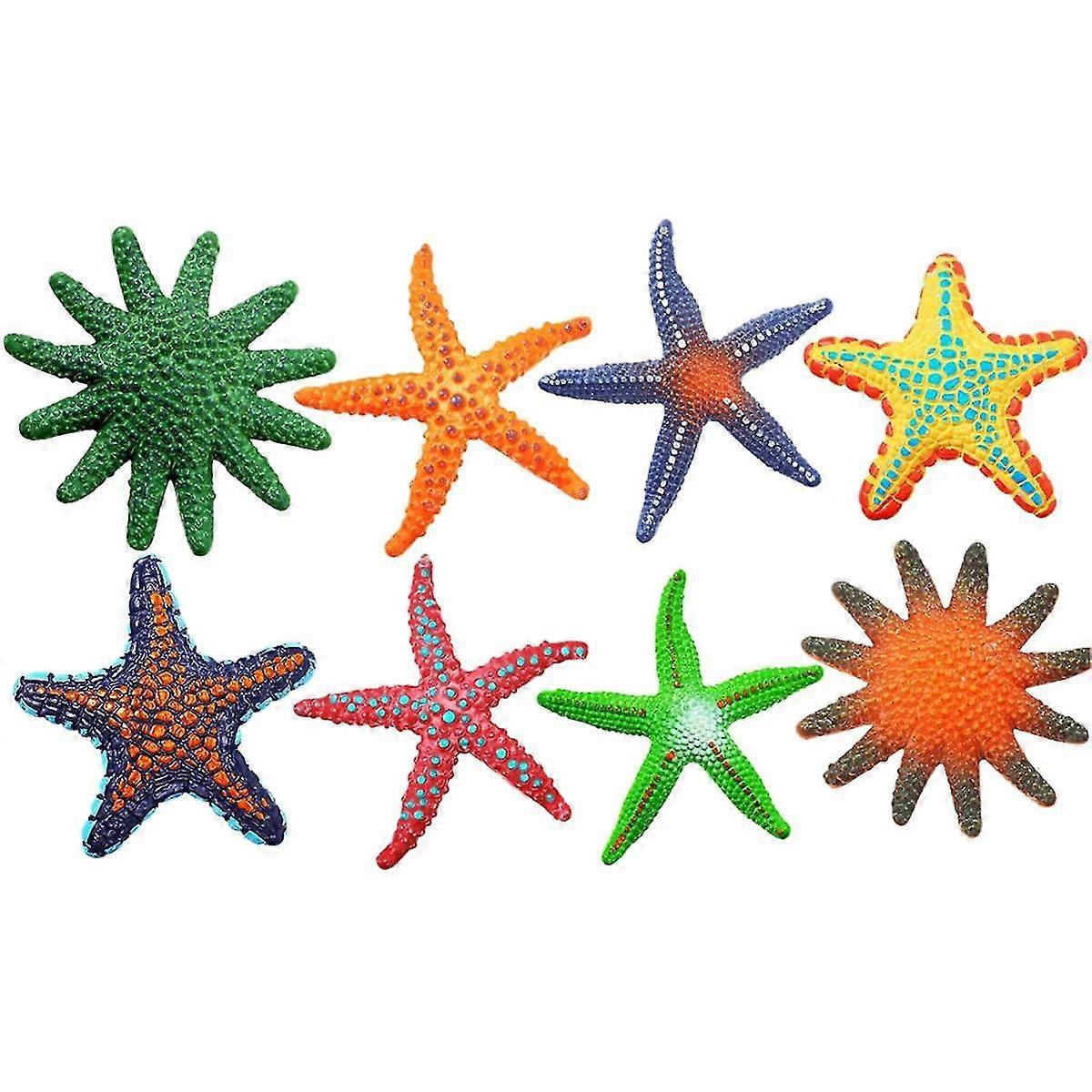 Swimming Underwater Pool Toys for Ages 4-8, 8-12, Summer Beach Colorful Starfish Toys, Dive Throw Toy for Pool