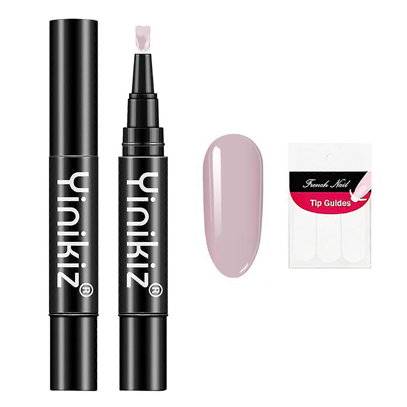 New Lazy Nail Polish Gel Manicure Pen Easy To Use In With Shiny Bright For Nail Art Design 18 Solid Colors 5ml