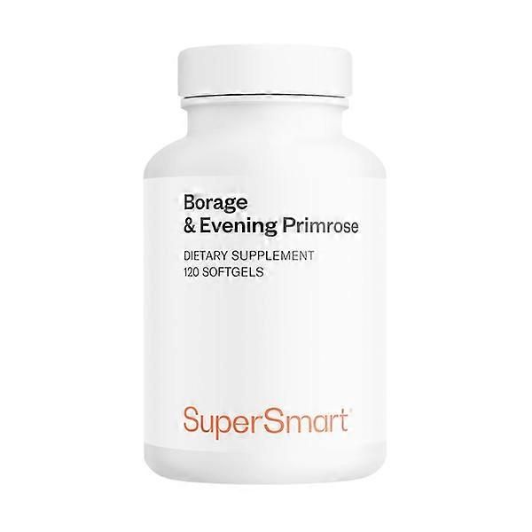 SuperSmart Bourrache & Onagre Complément Alimentaire - 120 gélules