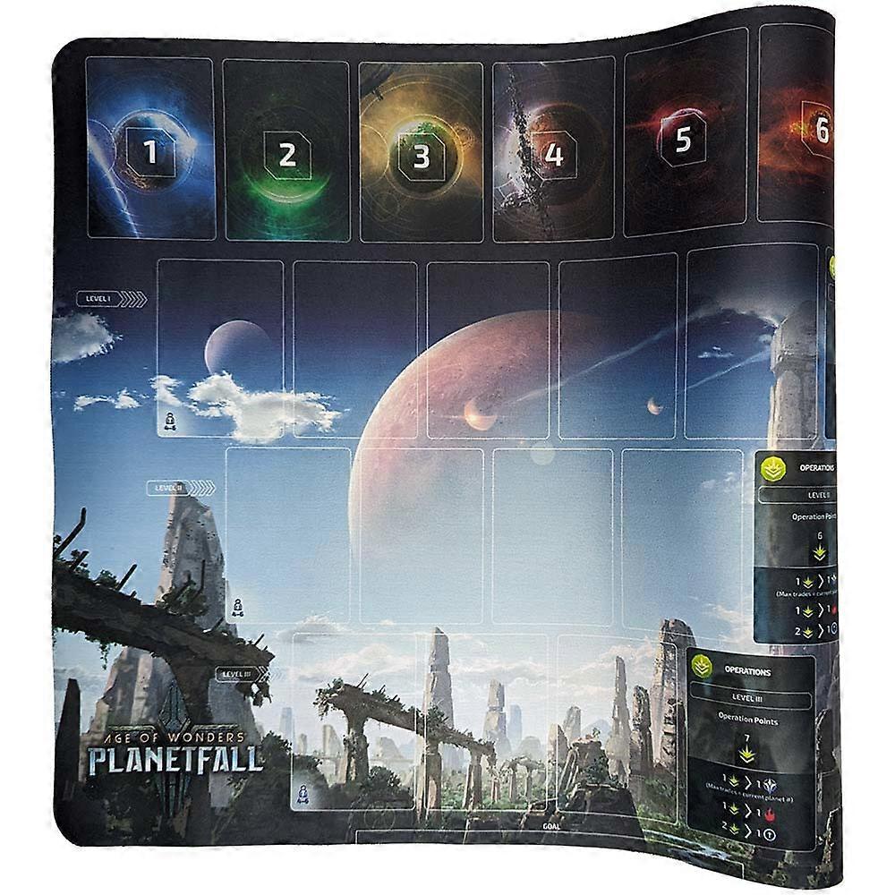 Age of Wonders Planetfall Playmat Large and Durable Mat for Tabletop Play