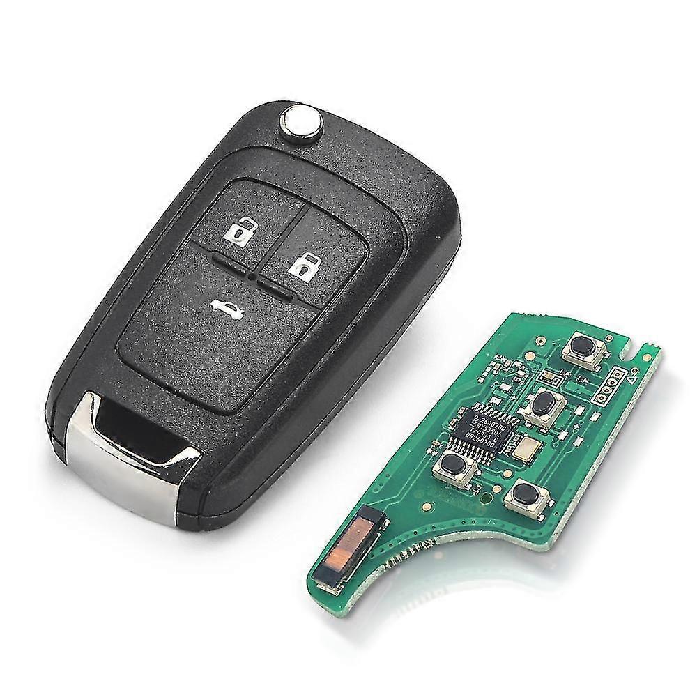 2/3/4 Buttons Flip Folding Remote Car Key Fob For Chevrolet Cruze Malibu Aveo Spark Sail Orlando Key 433mhz Id46 Chip
