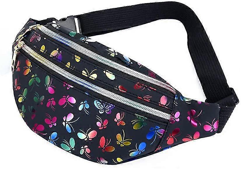 Sac banane imperméable en cuir pour filles