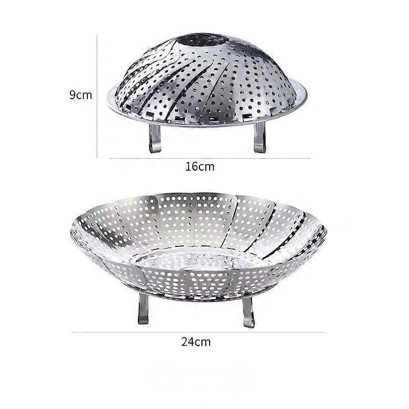 Stainless steel steamer 2PCS