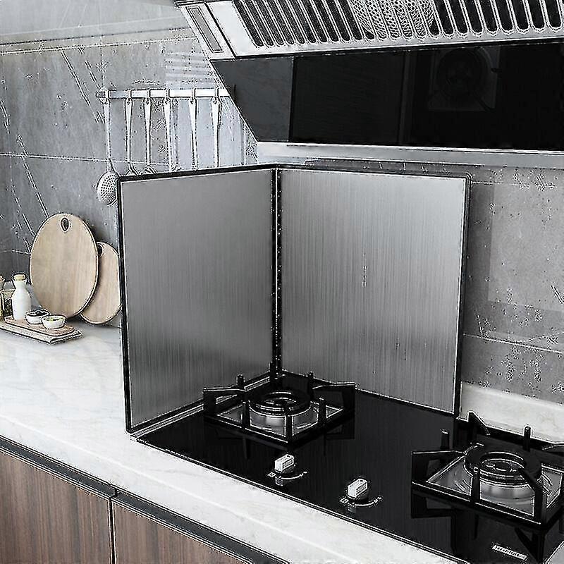 Foldable Kitchen Splatter Screen Protector, Kitchen And Hob Cover, Cooker Splatter Screen Protector(40*40cm)-hhny