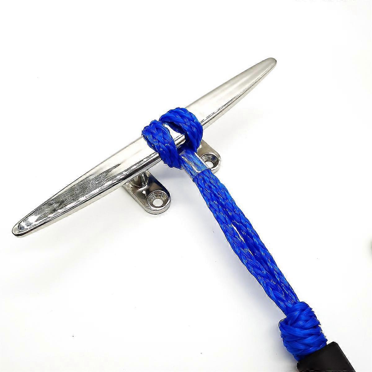 Boat Bungee Dock Lines Marine Mooring Rope for Motor Kayak Anchor Rope Cord Dockline Boats Kayak Accessories Blue