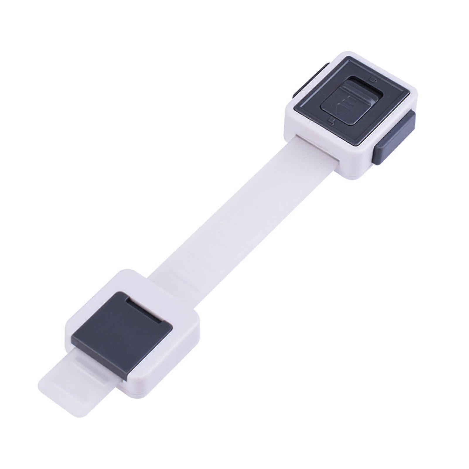 Multifunctional Adjustables Children Safetys Lock Punch-Free Freezer Cupboard Lock for Wardrobe