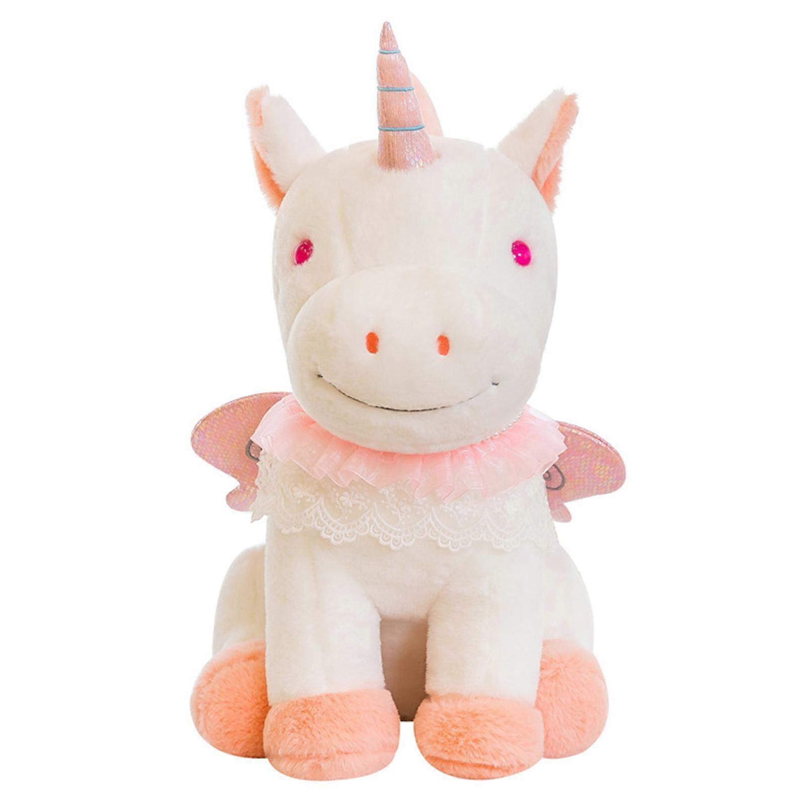 Cartoon Unicorn Plush Toy Stuffed Animal Doll Soft Comfortable Skin-friendly Plush Toy for Kids Birthday Children\'s Day