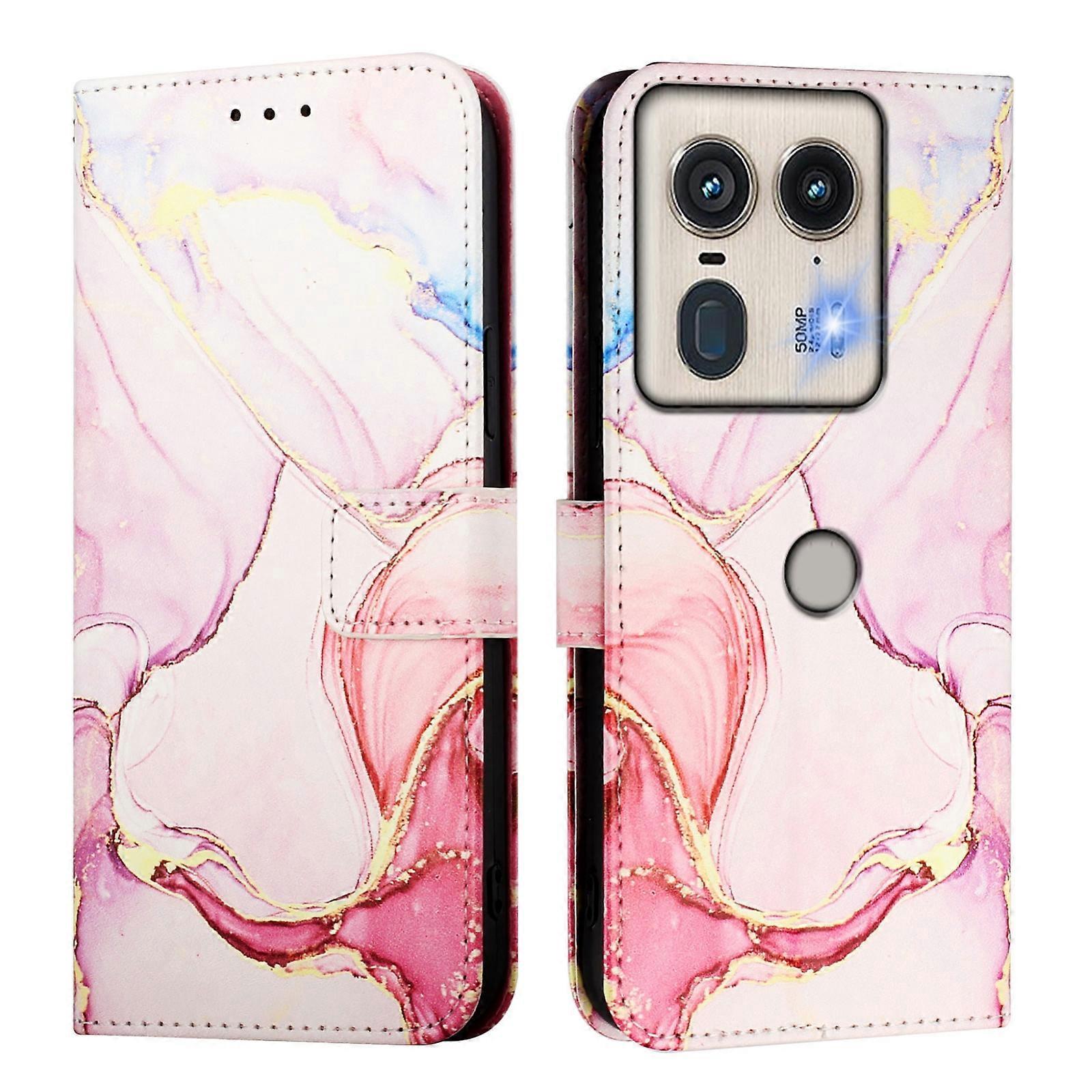 Leather Case For Motorola Edge 50 5G Global