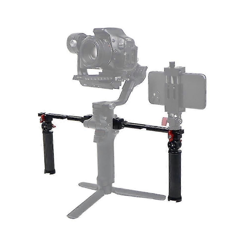 Adjustable Handgrip Dual Carbon Handle Grip Clamp Mount For Ronin 2 Rs2 Handheld Stabilizer Monitor