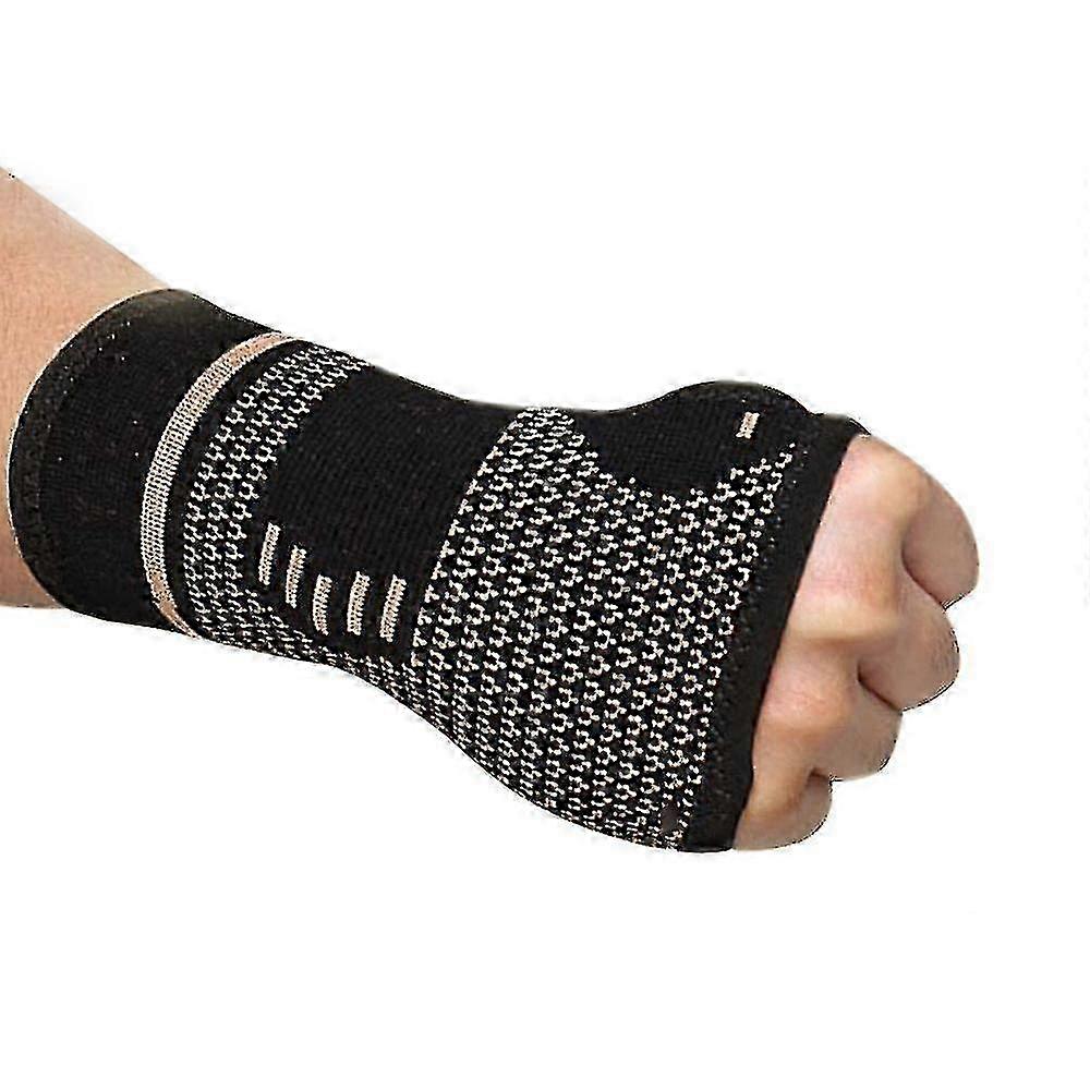 Sport Hög Elastisk Handled Handbandage Ärm Support-Bra