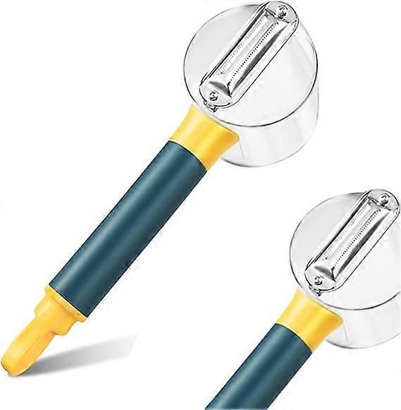 Vegetables Peeler Knife Fruits Peeler Knife with Storage Box- Stainless Steel Multifunctional Apple Peeler Potato Peeler with Container Suitable for C
