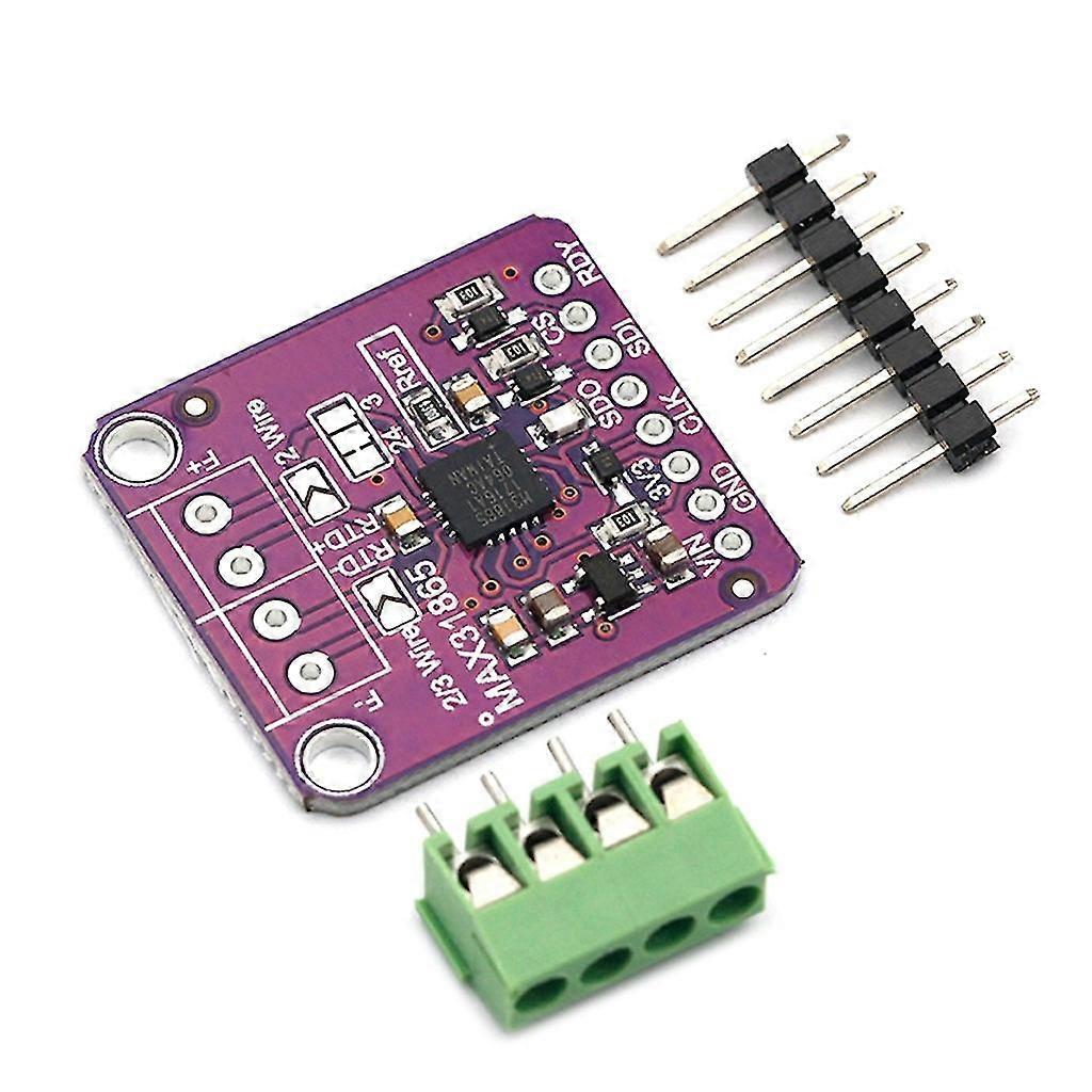 Rtd Digital Converter Board Module Pt100-pt1000 Electronic Diy Kit Max31865
