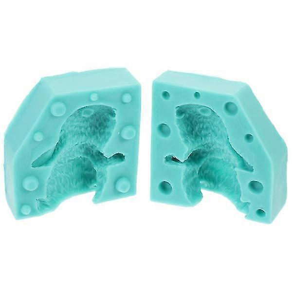 Easter Rabbit Decor Casting Mold Silicone Rabbit Candle Mold Crafts Mold