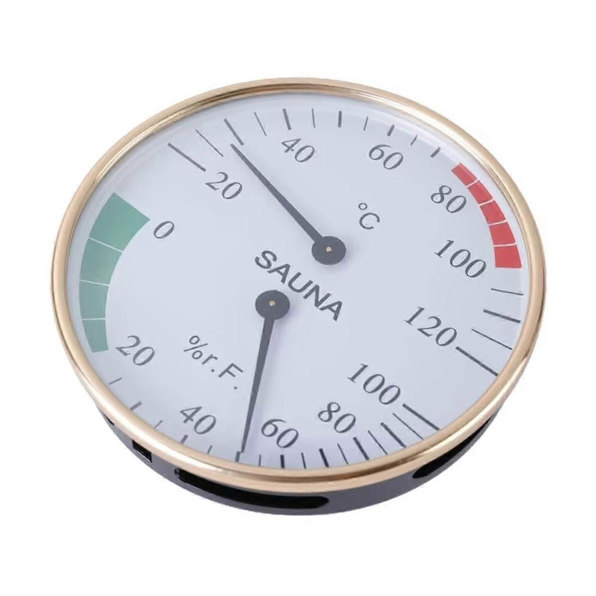 Sauna Room 2 in 1 Thermometer Hygrometer Indoor Humidity Temperature Meter Gauge for Bathroom Sweat