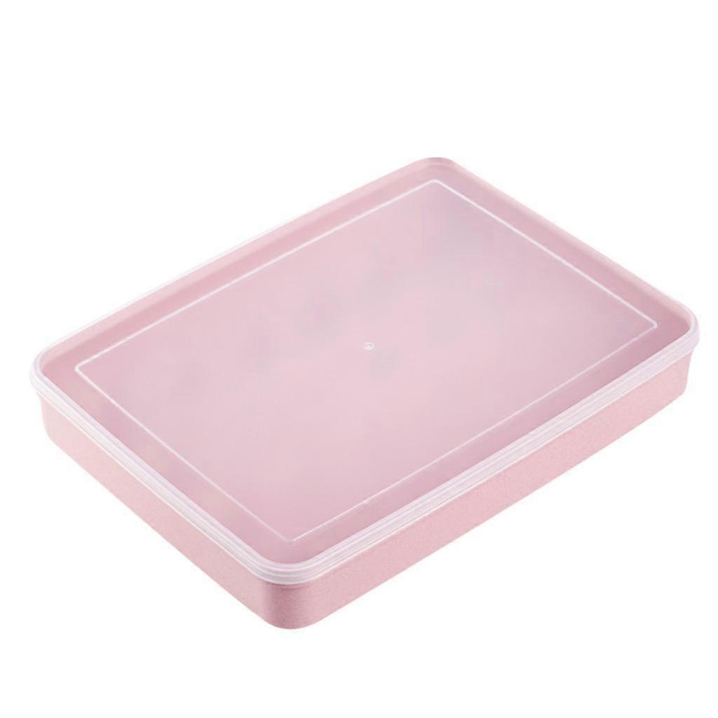 Portable Plastic Container Rack Foldable Refrigerator Fresh-keeping Storage Box