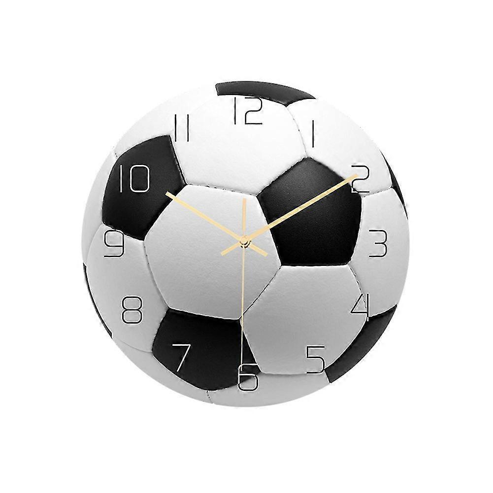Bollvägg klocka tyst icke tickande rund inredning för sovrum klassrum kontor