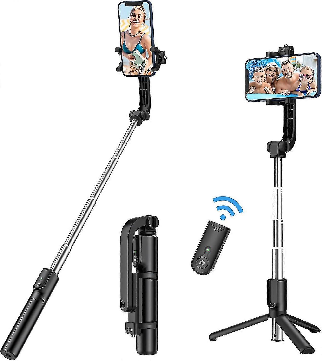 Yoozon Selfie Stick Phone Tripod, All In One Extendable & Portable Iphone Tripod Selfie Stick With Wireless Remote, Compatible With Iphone 13 Pro Max/