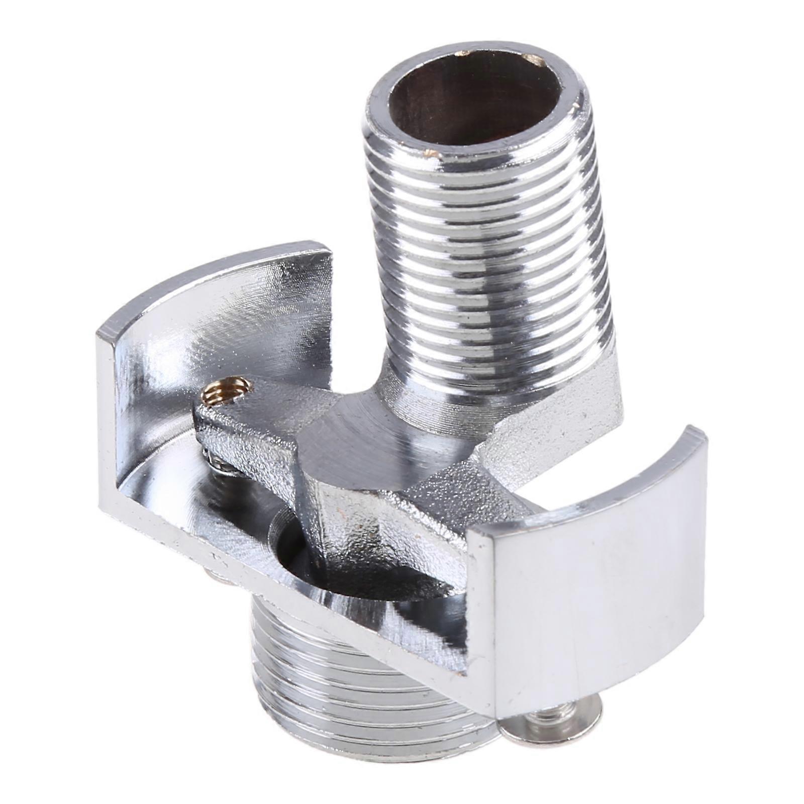 Copper Angled Curved Foot Eccentric Screw Corner Tap Adapter Bathroom Hardware