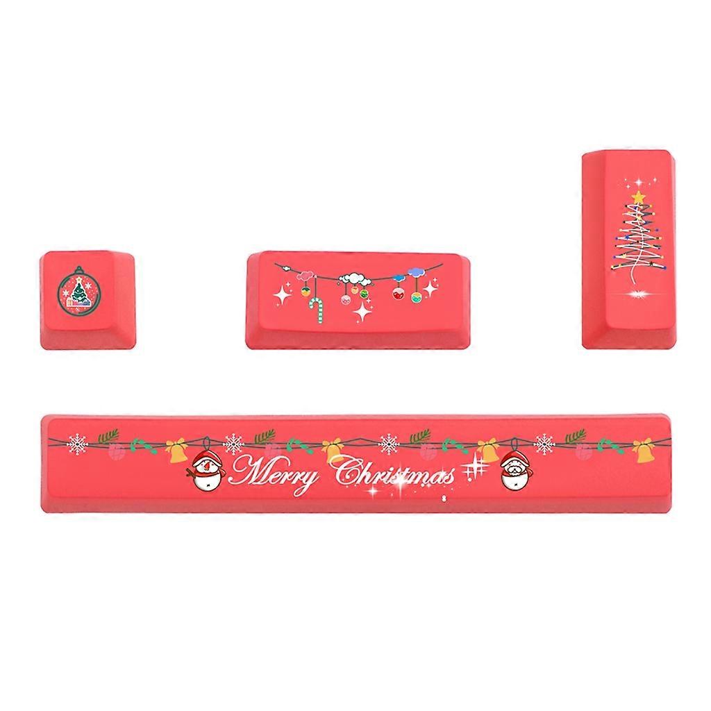 OEM Enter Space Keycaps Dye Sub for Mechanical Keyboard Switches 4PCS/Set