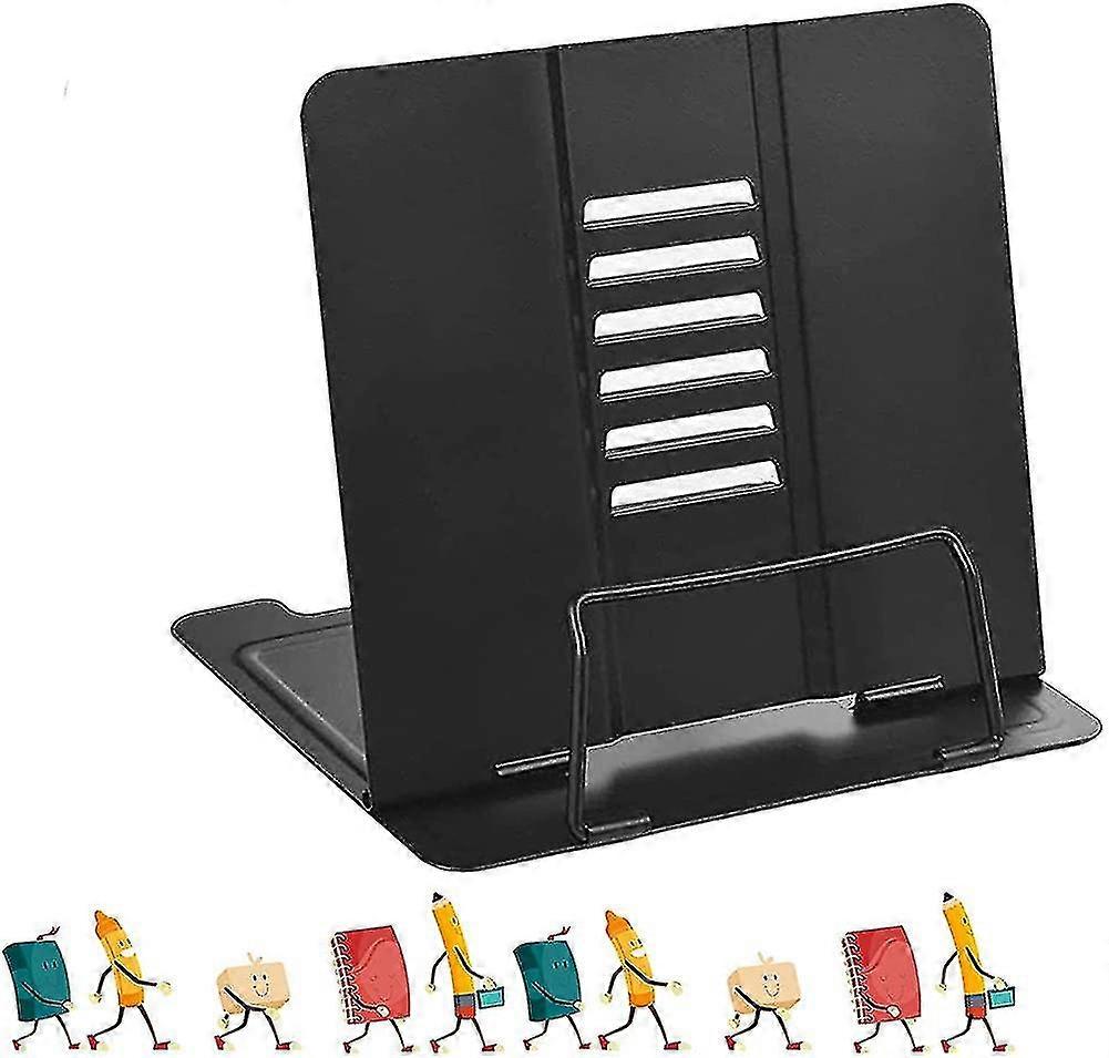 Metal Reading Stand, Foldable Bookends, Book Stand, Multifunctional Bookshelf