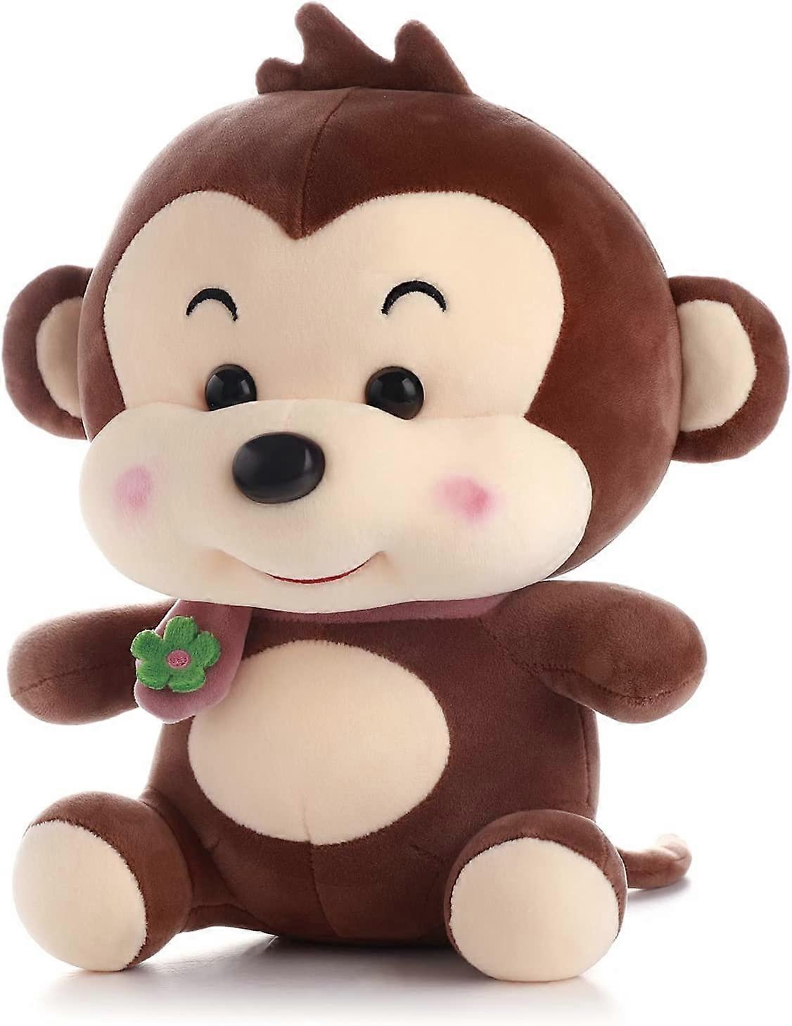 Monkey Plush Toy, 14 inch Big Stuffed Animal Throw Plush Doll
