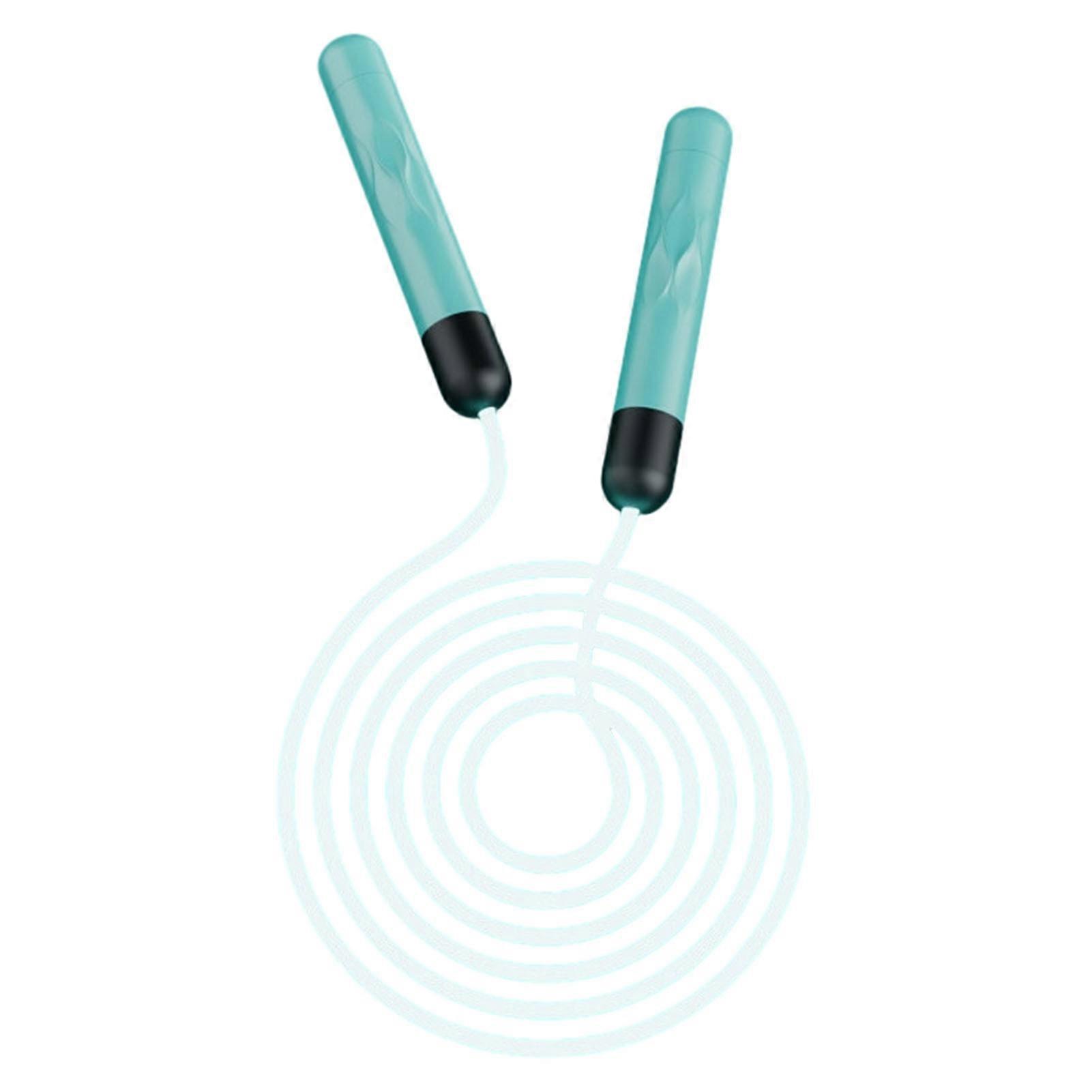 Glowing Jump Rope Adjustable Non-slip Handle Battery-operated Comfortable Grip with Light TPU LED Jump Rope Light Up Luminous Skipping Rope for Kids K