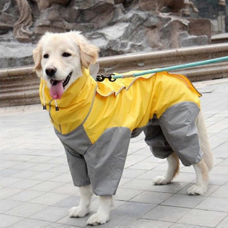 (Size: 18) Pet Dog Raincoat Outdoor Clothes