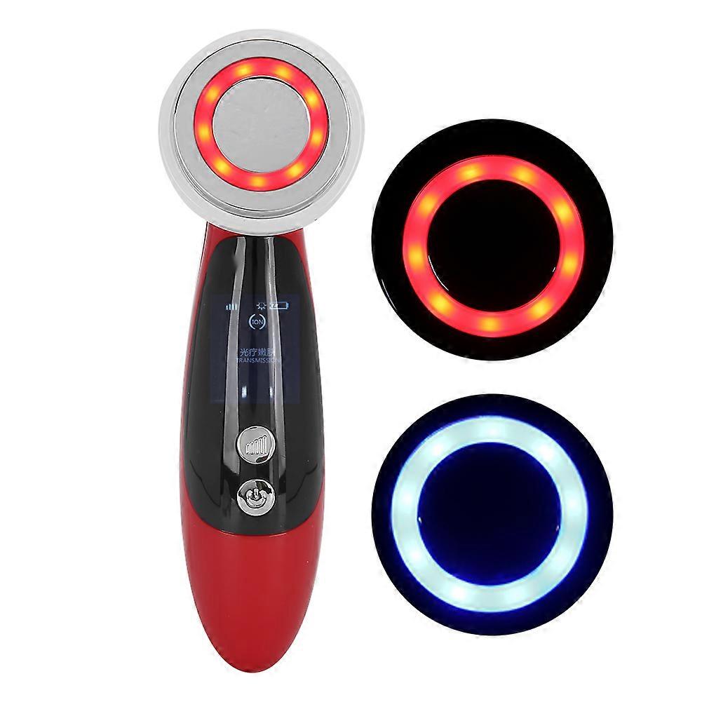 Photon Therapy Light Imports Face Massage Machine Skin Rejuvenation Face Care DeviceRed