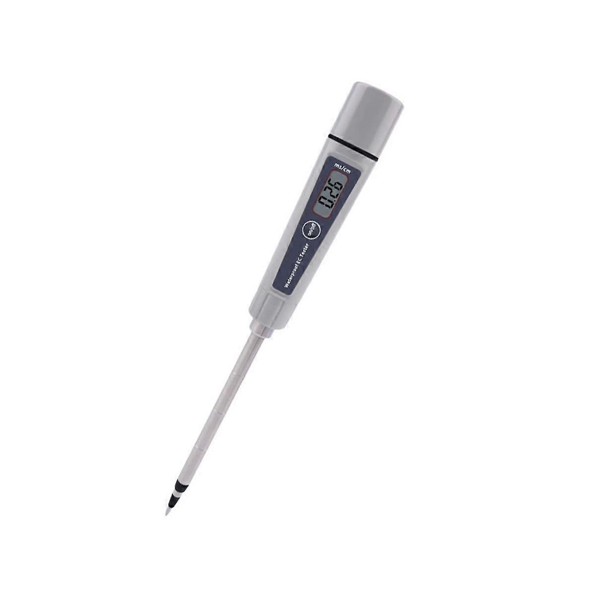 EC-316 Soil EC Tester ATC Precision Digital Soil Meter Conductivity Tester 0-4.00 /cm for Plants/Fa