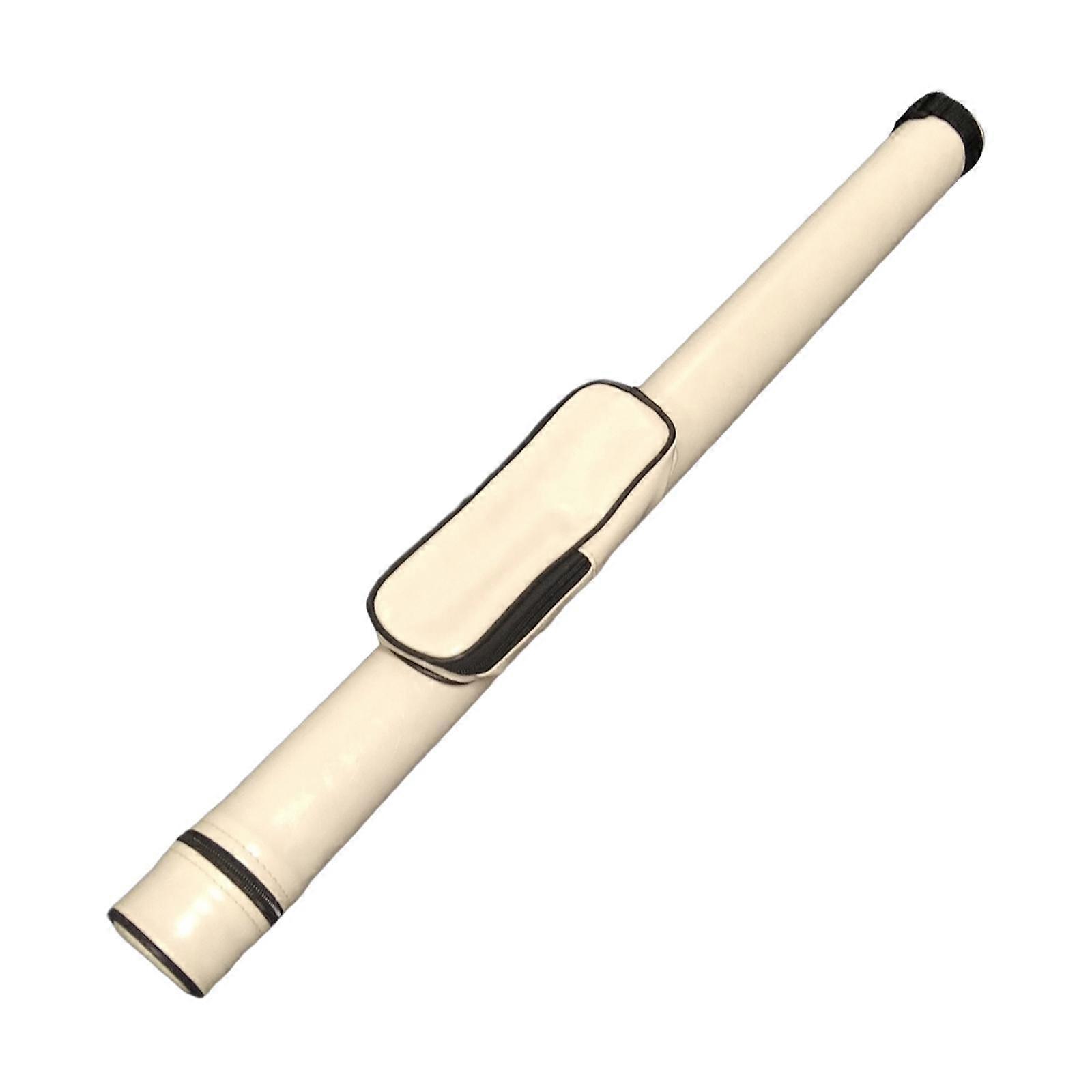 1/2 étui de billard ovale porte-queue élégant avec fermeture à glissière American Pool Cue Case