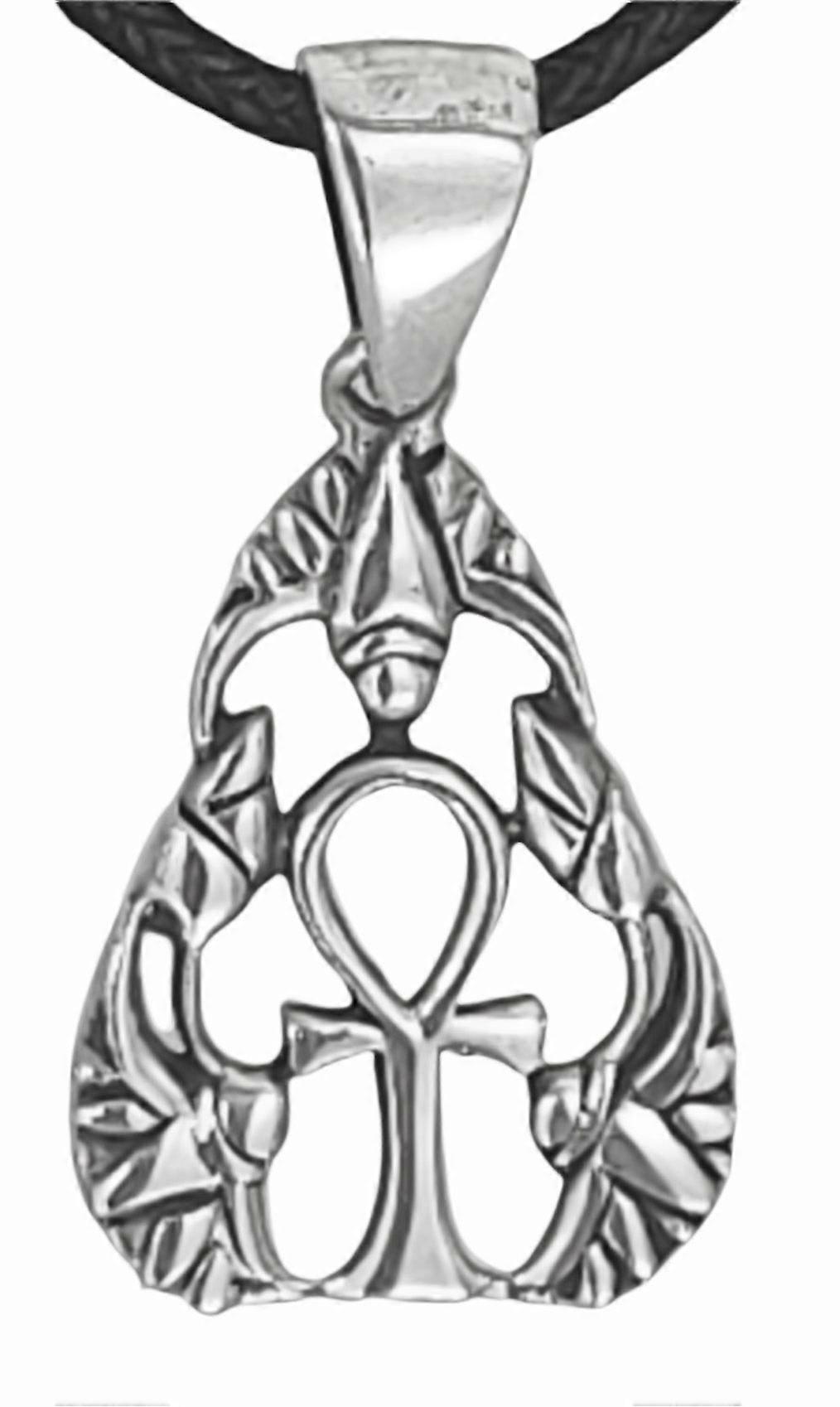 Ankh 119 with Snake Chain - Silver