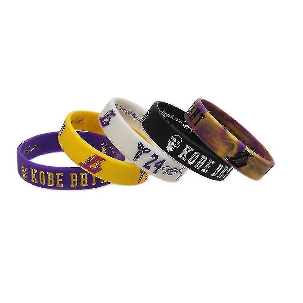 Bracelet 5pcs hommes silicone