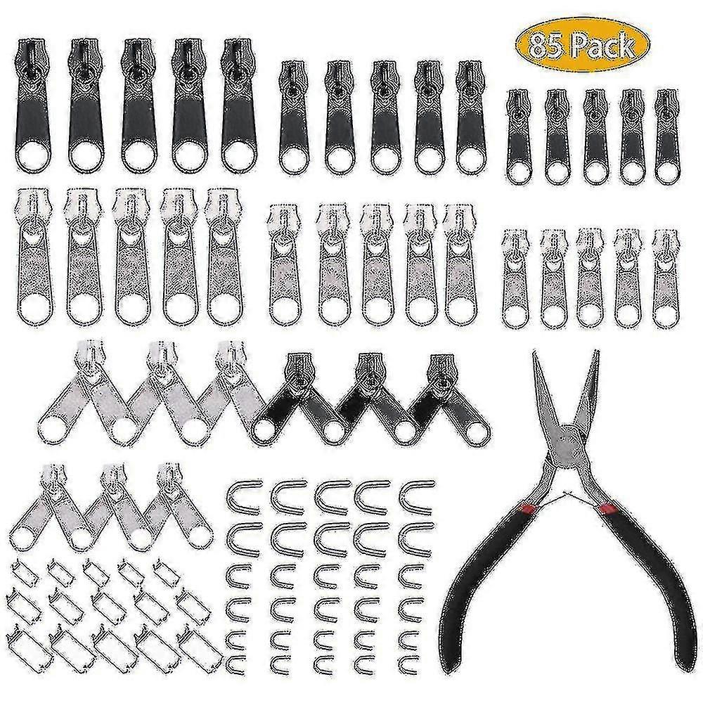 Zipper Repair Kit With Replacement Zippers