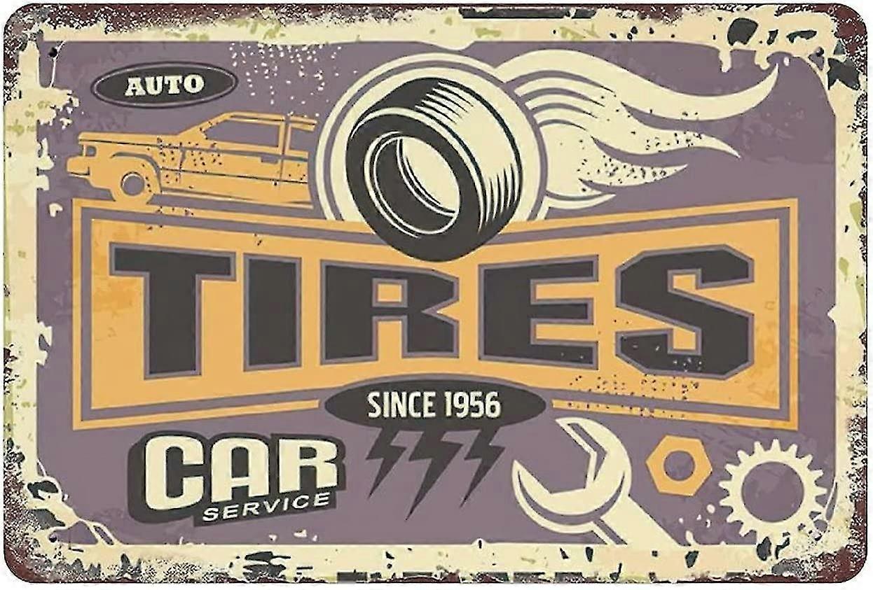 Placa de Lata de Peças de Auto Genuínas Decoração de Metal 8x12 Polegadas OU 12x16 Polegadas Modo 4668