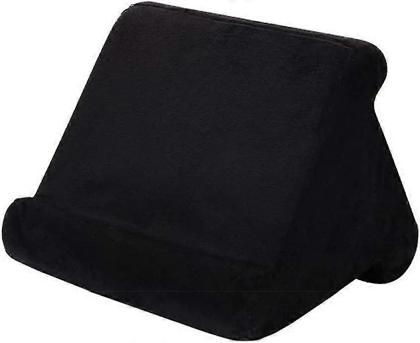 Tablet Stand - Portable Multi-angle Soft Pillow Lap Stand, Smart Phones Digital Book Readers Rest, Books And Magazines Support Cushion (black)