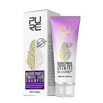 Revitaliserende shampooreparation under vask af hår Fjern Yellow Fade Shampoo 100 ml