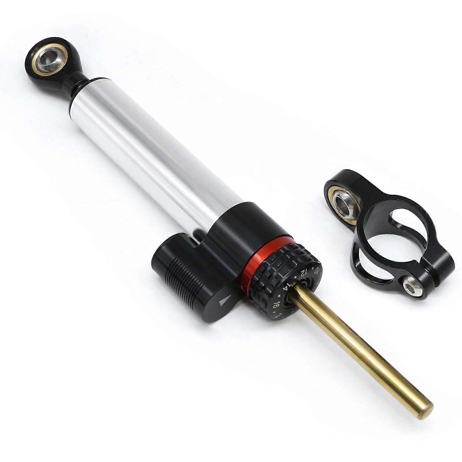 Steering Damper For G-booster Scooter CNC Motorcycle Stabilizer Steering Damper 50mm Clamp Mounting Bracket Support Kit