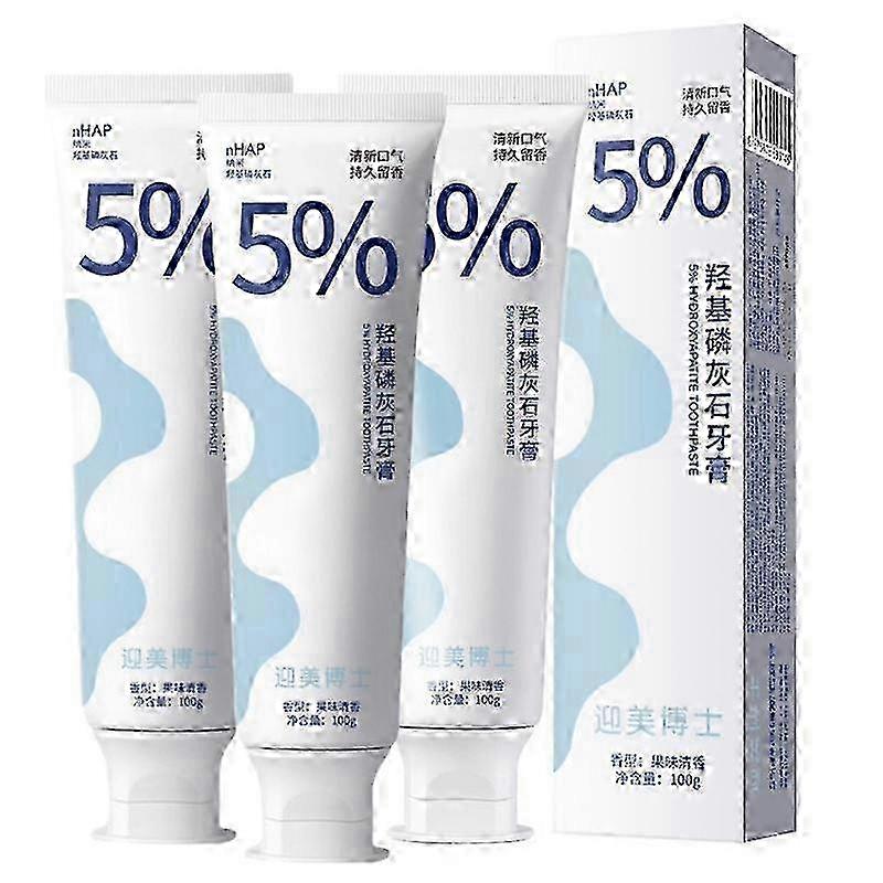 3x New Nano Hydroxyapatite Toothpaste