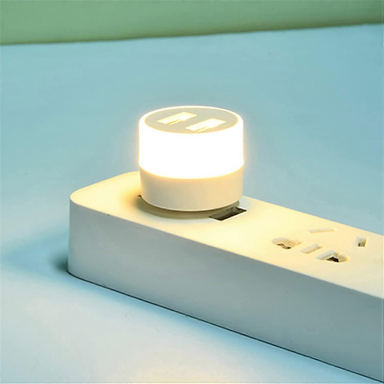 USB Plug Lamp Computer Mobile Power Charging USB Small Book Lamps LED Eye Protection Reading Light