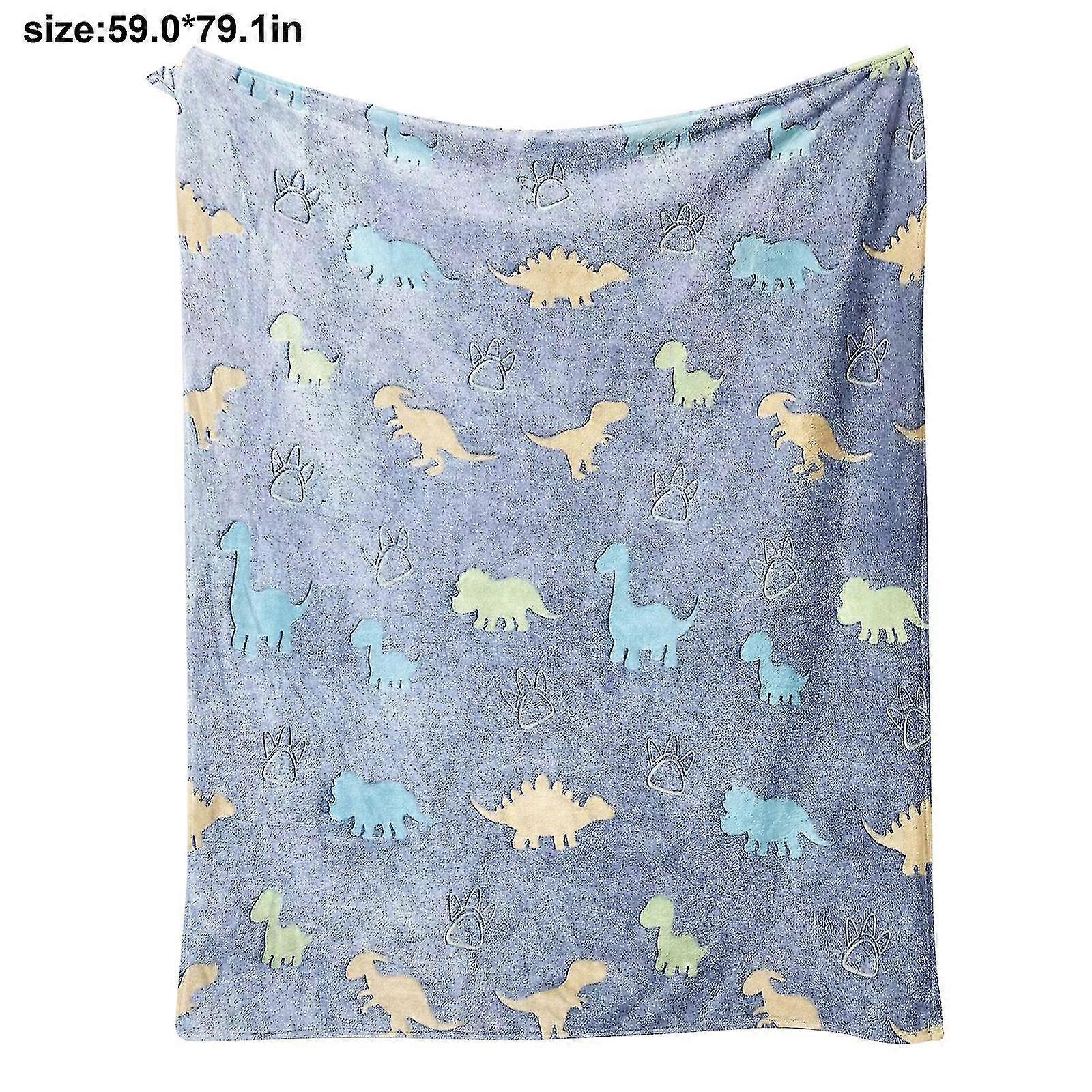 Lysende teppe som gløder i det mørke teppet for barn Myke luftige unike gaver