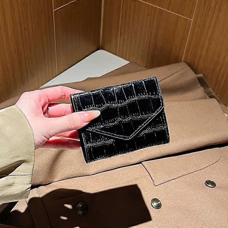 Purses for Women Fashion Stone Pattern Laser Wallet High Capacity Card Holders