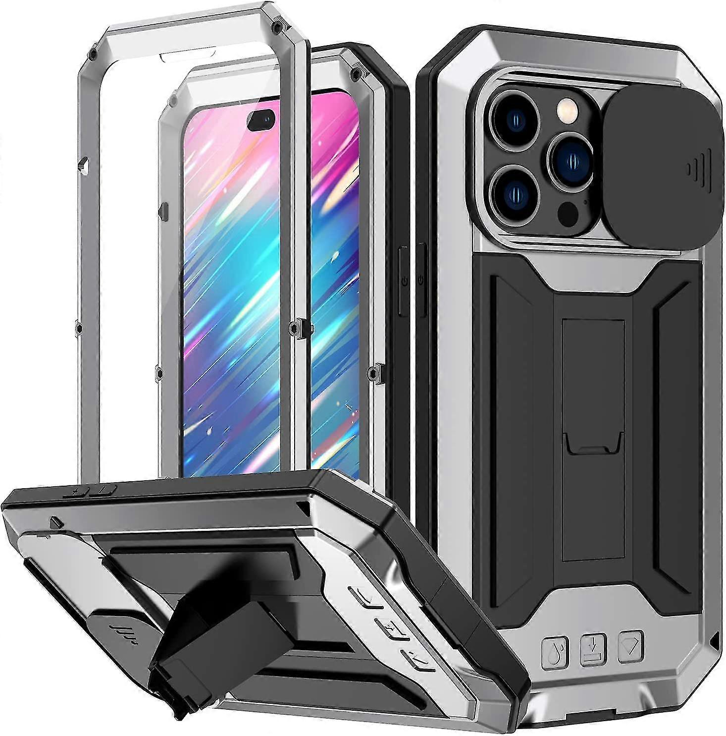 Armor Metal Case Compatible 14 With Screen Protectorh D