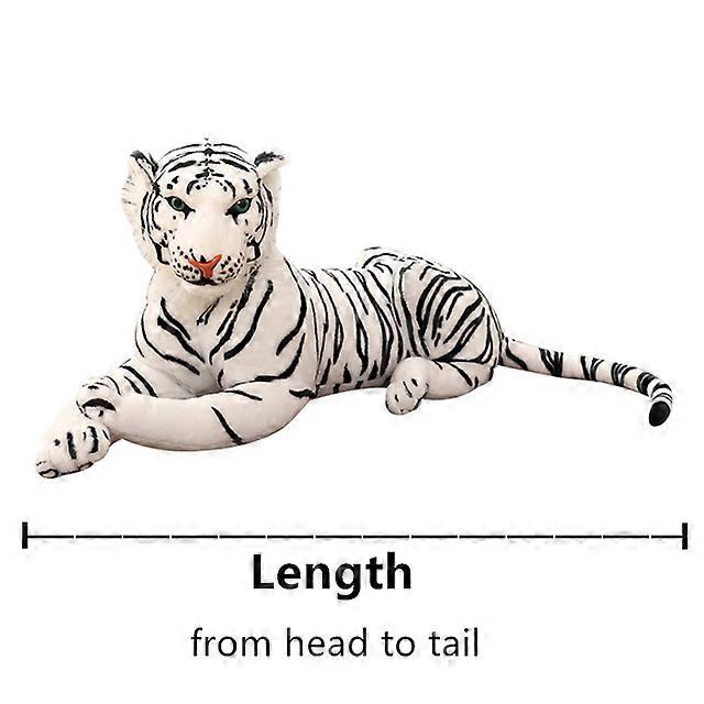 Length including Tail Tiger Plush Toy Simulation Tiger Soft Animal Tiger Plush Pillow Toy Doll Kids Gift Stuffed Animals