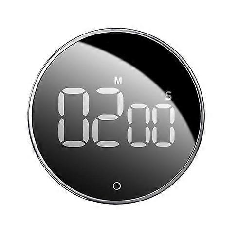 Timer,Digital Stopwatch Electronic Magnetic Stopwatch with Clock and Digital LED Alarm for Office Bathroom
