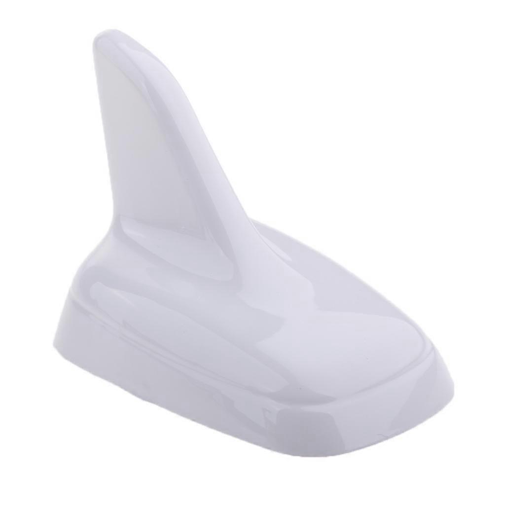 Autodach Dekorative Haifischflossen-Antenne Selbstklebendes Silber Banmo