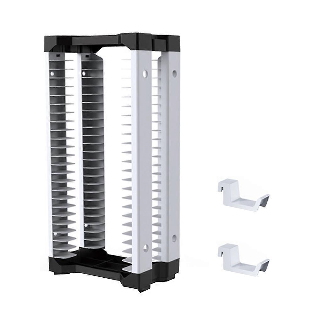 Storage Tower Video Game Storage Stand with Hook for PS4 PS5 Switch XboxOne