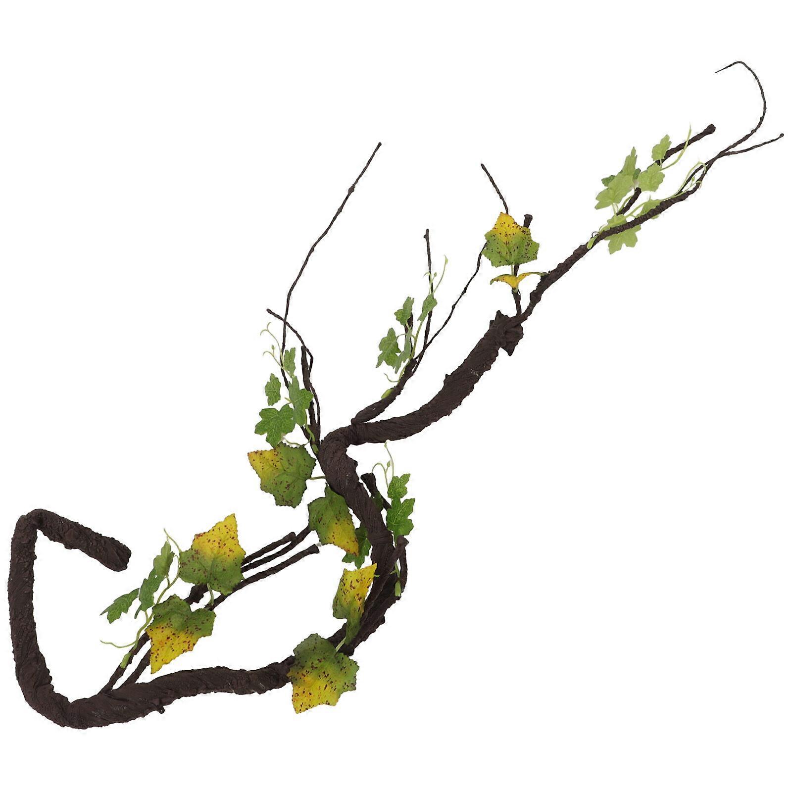 Reptile Terrarium Climbing Vine Toy Reptile Habitat Vine Decor Reptile Tank Terrarium Accessory