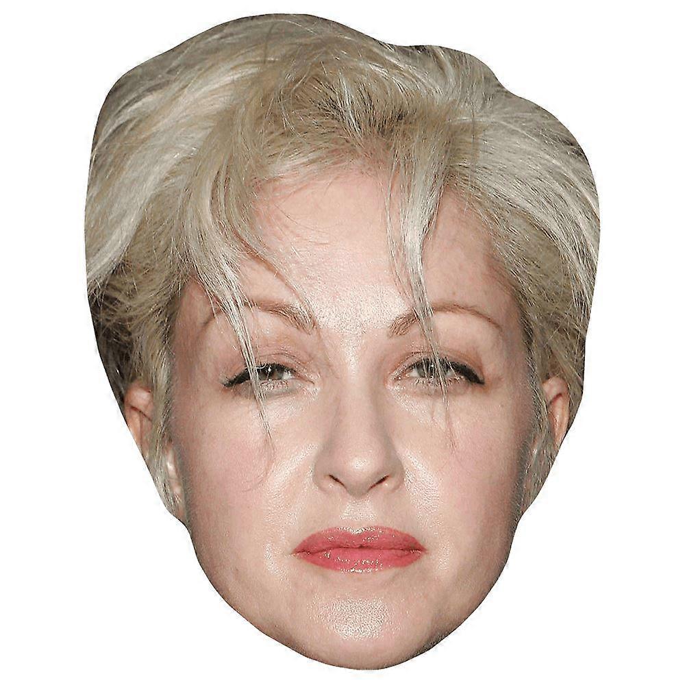 Cyndi Lauper (90s) Celebrity Mask, Flat Card Face